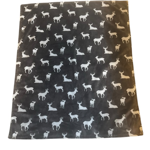 the minky supply Other - Deer Minky Baby Bkanket EUC